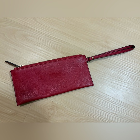 Michael Kors Cherry Red Wristlet - Picture 3 of 4